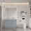 Large 1200mm Vanity Unit & Double Basin Freestanding 100% Waterproof 3