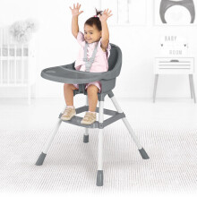 Dolu Dining High Chair - Grey
