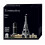 Paris Architecture Model Building Set for Adults with Eiffel Tower and The Louvre Model 3