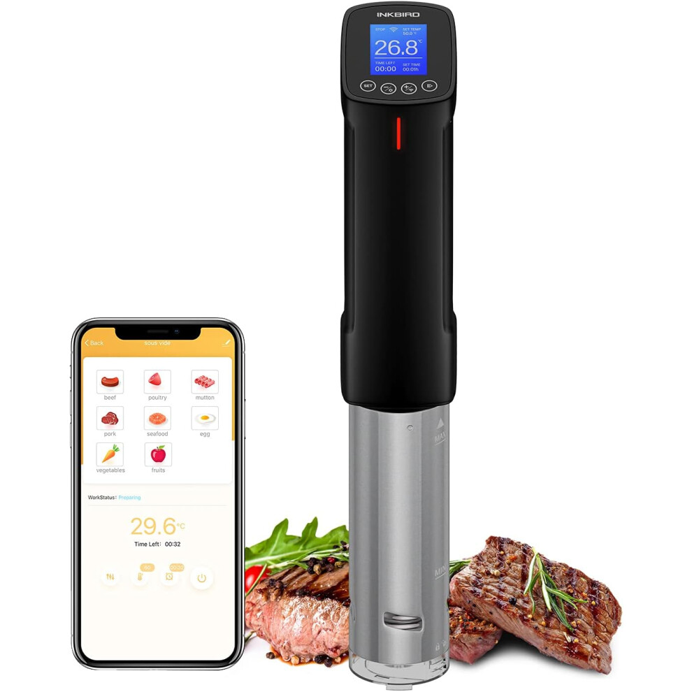 Inkbird ISV-100W Sous Vide WiFi Cooker Immersion Circulator