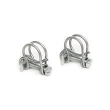 (Pack of 2) Pisces Double Wire Pond Hose Clips - 12.5mm