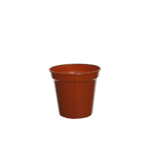 42 Small Plastic Seed Pots 10cm Germination Pots Terracotta Colour 2