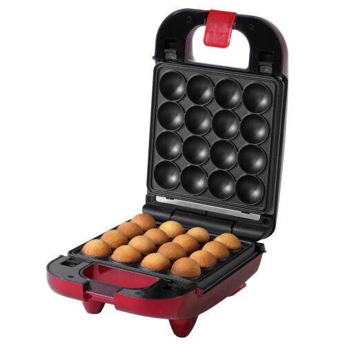 3In1 Mini Treat Maker Doughnut Waffle Maker Sorbet Red Giles Posner on OnBuy