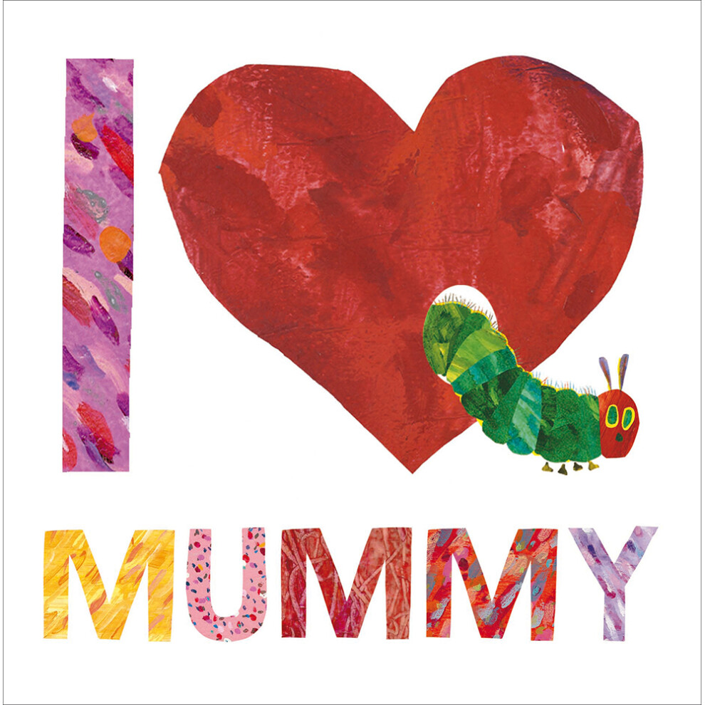 Woodmansterne Very Hungry Caterpillar Mummy Caterpillar Cute Mother's Day Greeting Card
