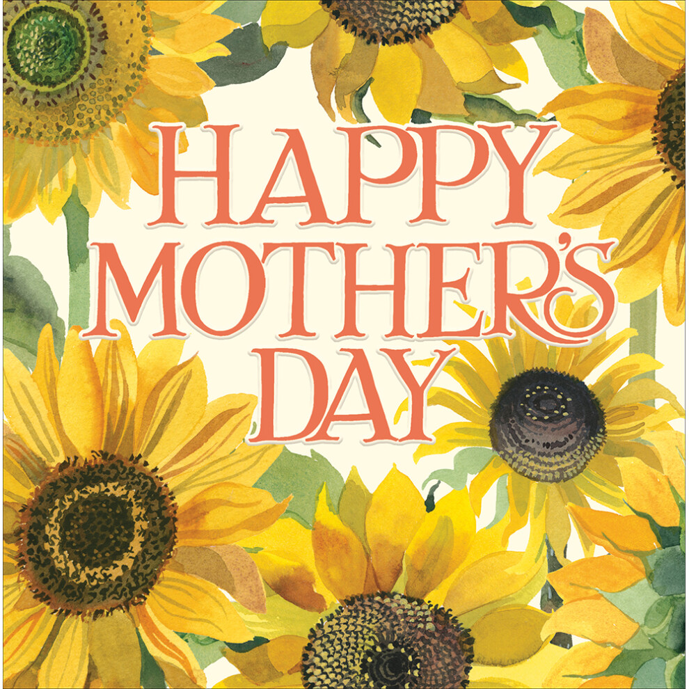 Emma Bridgewater Happy Mother's Day Sunflower Sunshine Artistic Greeting Card