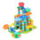 388PC Marble Run Race Track Playset with 8 Marbles Building Bricks Toy 1