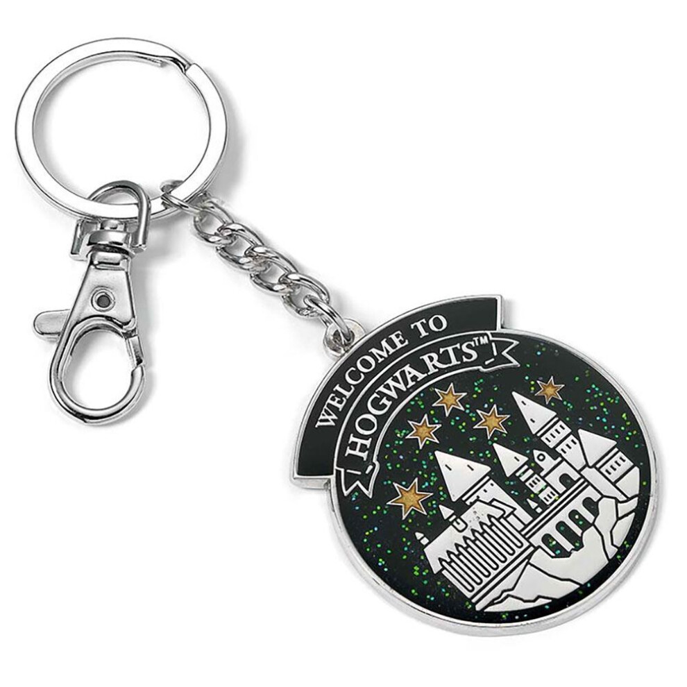 Harry Potter Hogwarts Castle Charm Keyring