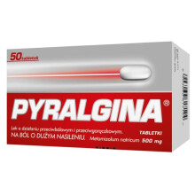 Pyralgina 500 mg, 50 tabletek