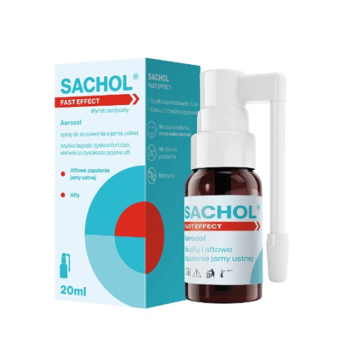 Sachol Fast Effect, aerosol, 20 ml