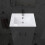 NES Home 500mm Modern White Slim Ceramic Inset Basin 2