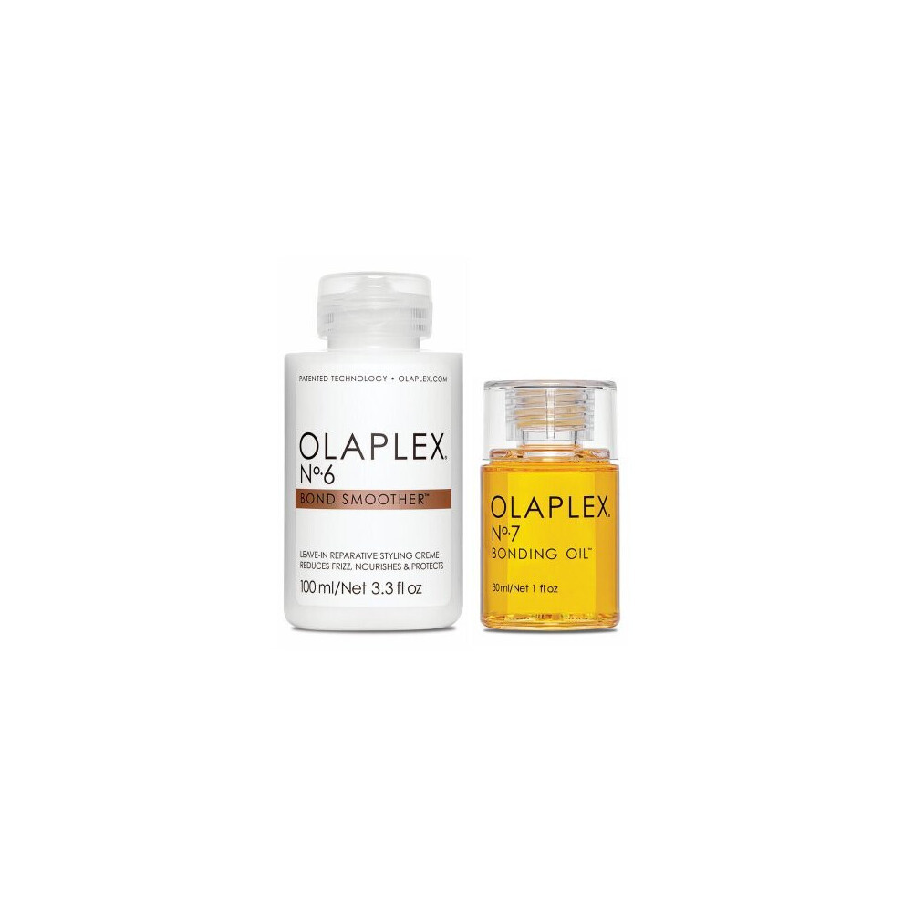 Olaplex No.7 Bonding Oil For Hair and No 6 Bond Smoother UK