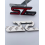 ford st line badge x2 front and rear red and black for focus Kuga fiesta mondeo 4