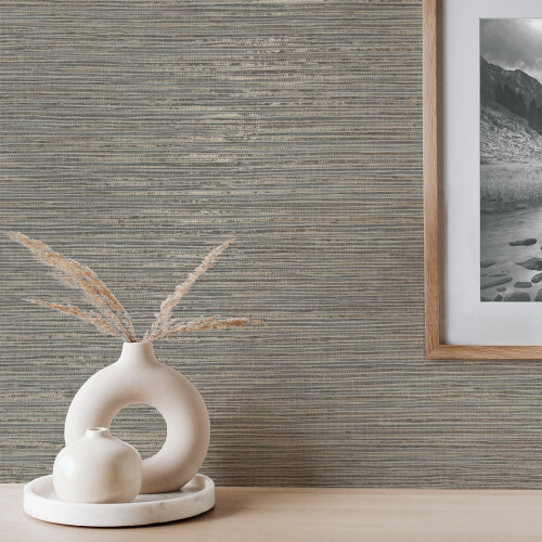 Crown Crown Fusion Plain Stone Grey Wallpaper M1767 2