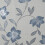 Fine Decor Fine Decor Larson Floral Navy Silver Wallpaper FD43067 1