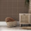 Fine Decor Fine Decor Camden Stitch Mocha Wallpaper FD42992 4