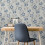 Fine Decor Fine Decor Larson Floral Navy Silver Wallpaper FD43067 3