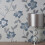 Fine Decor Fine Decor Larson Floral Navy Silver Wallpaper FD43067 5