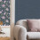 Crown Crown Akina Texture Navy Wallpaper M1727 4