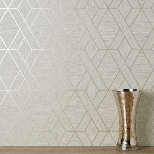 Fine Decor Fine Decor Miya Geo Natural Wallpaper FD43153 2