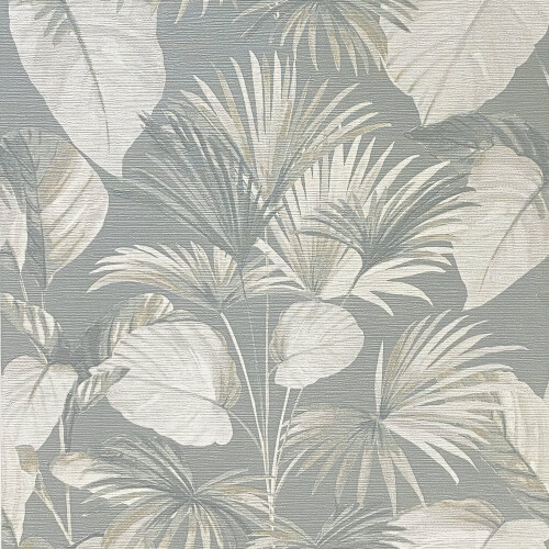 Arthouse Arthouse Palm Grove Grey Wallpaper 298606