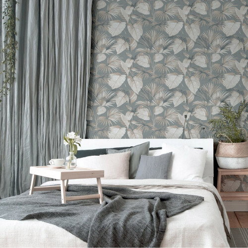 Arthouse Arthouse Palm Grove Grey Wallpaper 298606 2