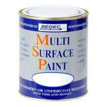 Bedec Multi Surface Paint MSP 2.5l Soft Satin Black