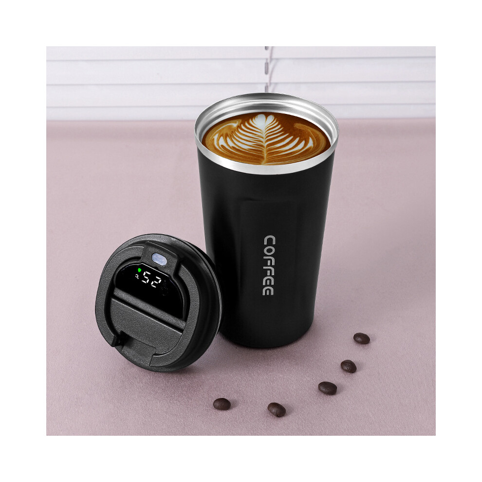 510ML Insulated Thermal Travel Stainless Steel Coffee Mug Cup Flask UK