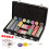 300 Pieces Texas Holdem Numbered Poker Chips Set with Case Kit 1