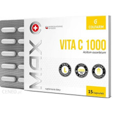 Max Vita C 15 tab WITAMINA C VITAMIN C OLIMP rutyna