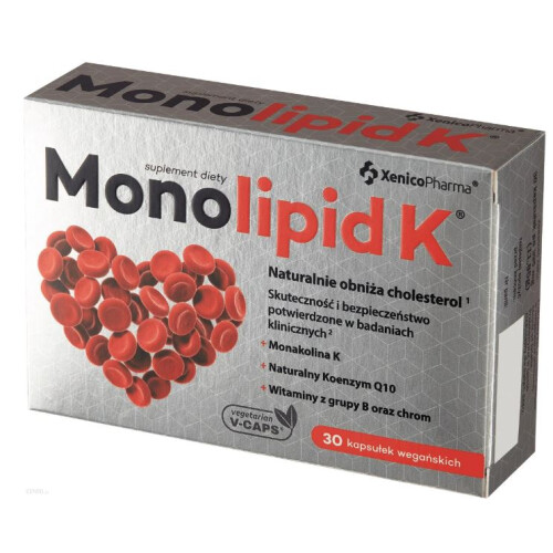 Monolipid K 10mg 30 kap Xenico