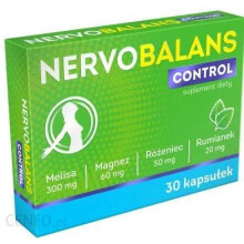 Nervobalans Control 30 kap natural slimming naturalne skladniki odchudzajace