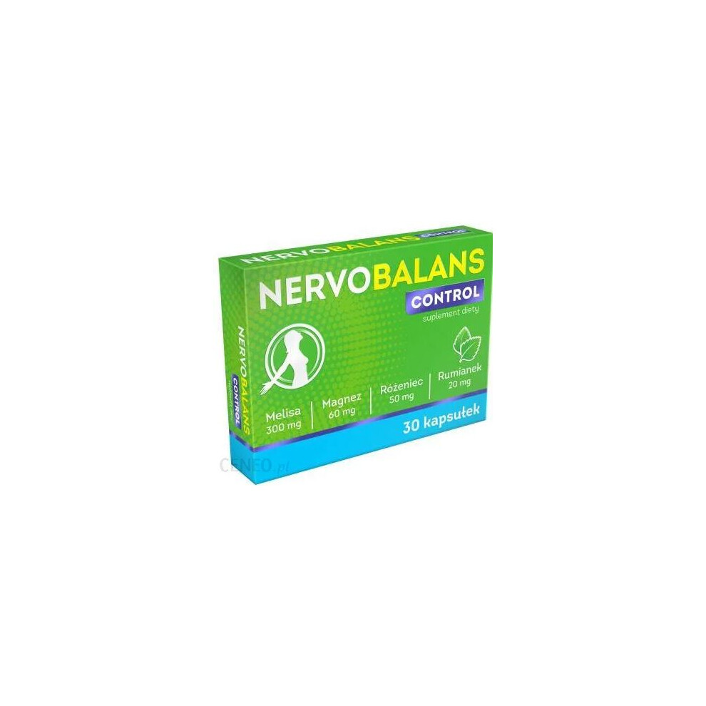 Nervobalans Control 30 kap natural slimming naturalne skladniki odchudzajace