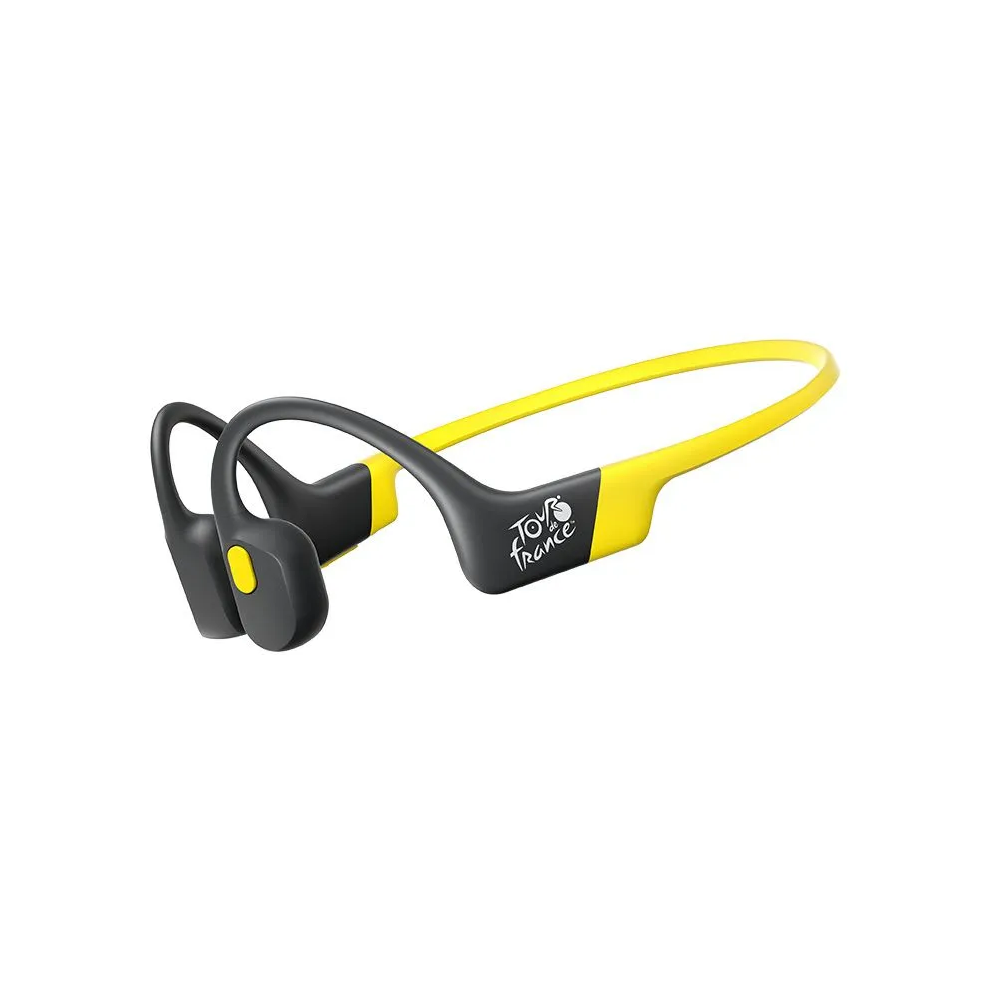 (Yellow) Shokz OpenRun Mini Headphones Waterproof Bone Conduction Wireless Earphones