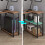 MCC Corner Desk L Shaped Reversible With Bookshelf 4