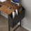 MCC Corner Desk L Shaped Reversible With Bookshelf 6