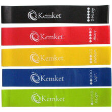 Resistance Bands Loop Exercise Sports Fitness Home Gym Yoga 5 pcs