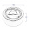 Metal Ashtray Round Cigarette Smoking Ash Tray Rotating Lid Windproof 3