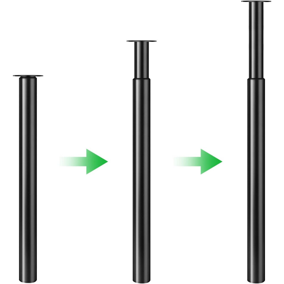 710-1100MM Adjustable Kitchen Worktop/Breakfast Bar Table Leg 60mm Bar