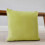 Litecraft 2 Pack of Cushion Square Microfleece 45x45 cm - Green 2