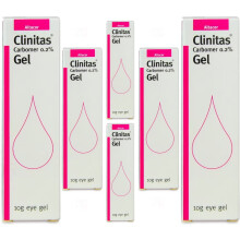Clinitas Carbomer 0.2% Lubricating Eye Drop Gel x 6 (Formerly Clinitas Hydrate)
