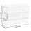 3 Tiers Clear Acrylic Bakery Pastry Display Case Stand Frame For Cake 2