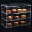 3 Tiers Clear Acrylic Bakery Pastry Display Case Stand Frame For Cake 4