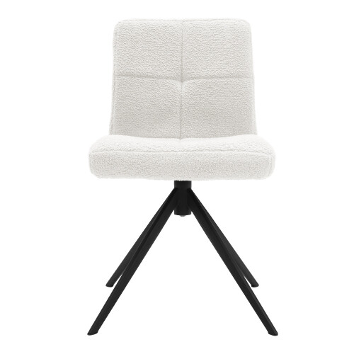 Living And Home 2Pcs Plush Dining Chairs 1