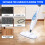 Steam Mop Carpet Cleaner Kills up to 99% of Bacteria 1500W Powerful Handheld Floor Steamer 9