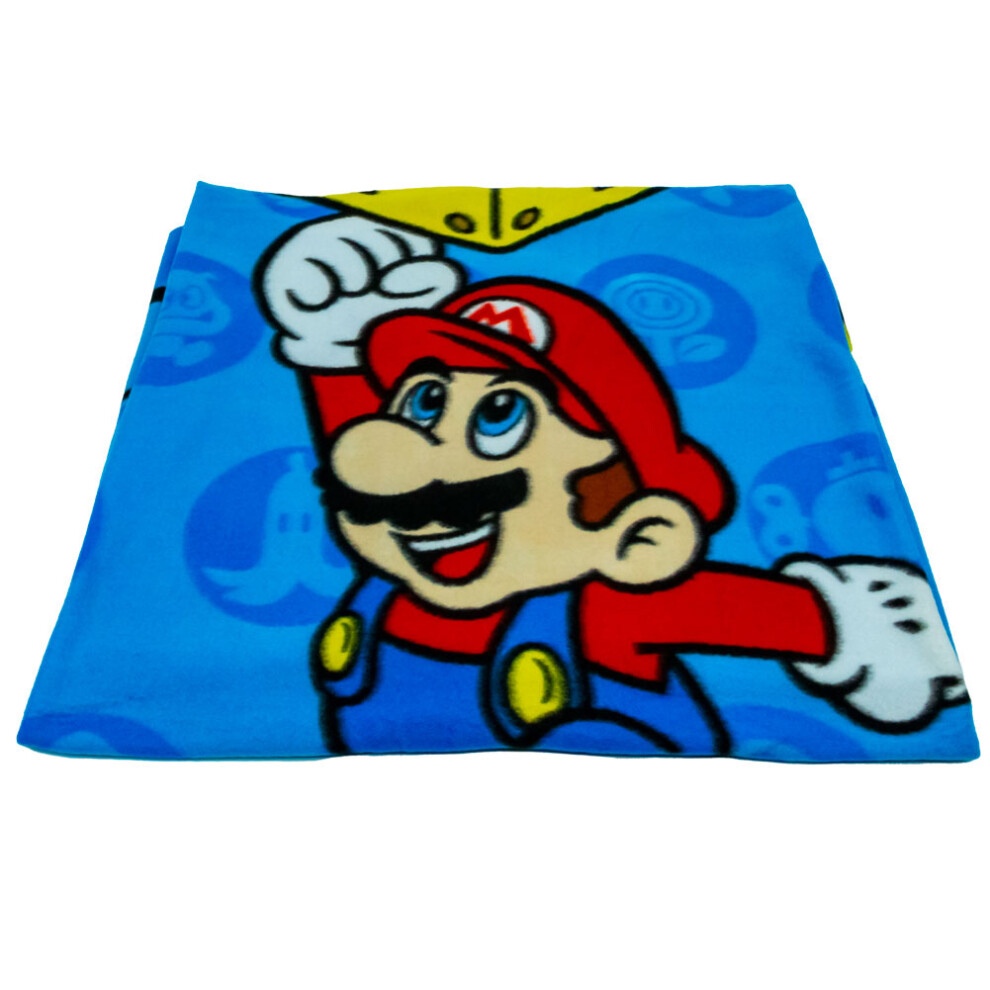 Super Mario Fleece Blanket Official Merchandise