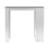 Living And Home Wooden Bar Table with Open Shelves 3