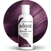 Adore Semipermanent Hårfärg - Vegan & Cruelty-Free - 4 Fl Oz - 079 Burgundy Envy (Pack om 2)