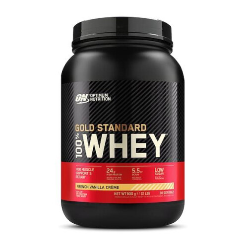 Optimum Nutrition Optimum Nutrition 100% Gold Standard Whey Protein σε γαλλική βανίλια - 912g