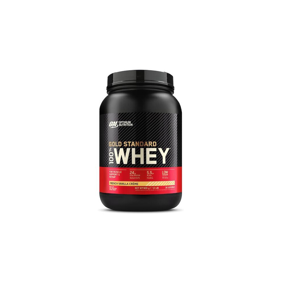 Optimum Nutrition 100% Gold Standard Whey Protein in French Vanilla - 912g