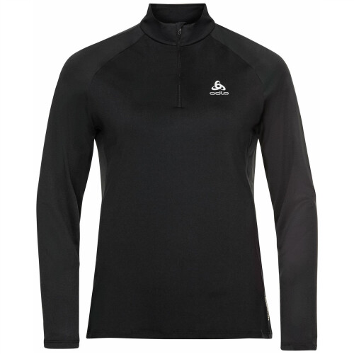 Odlo Dame Midlayer Hoody Active Warming Running Half Zip Top Størrelse Small *UDSALG*